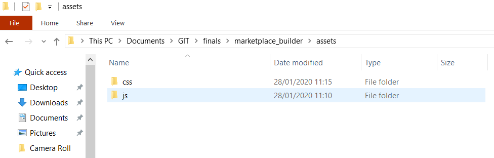 Assets Folder