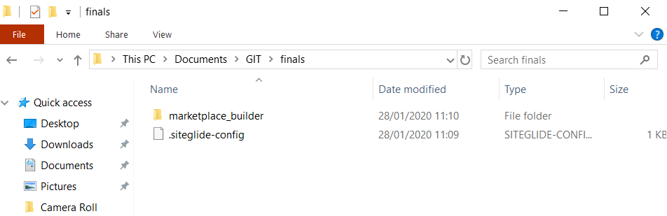 New marketplace_builder Folder
