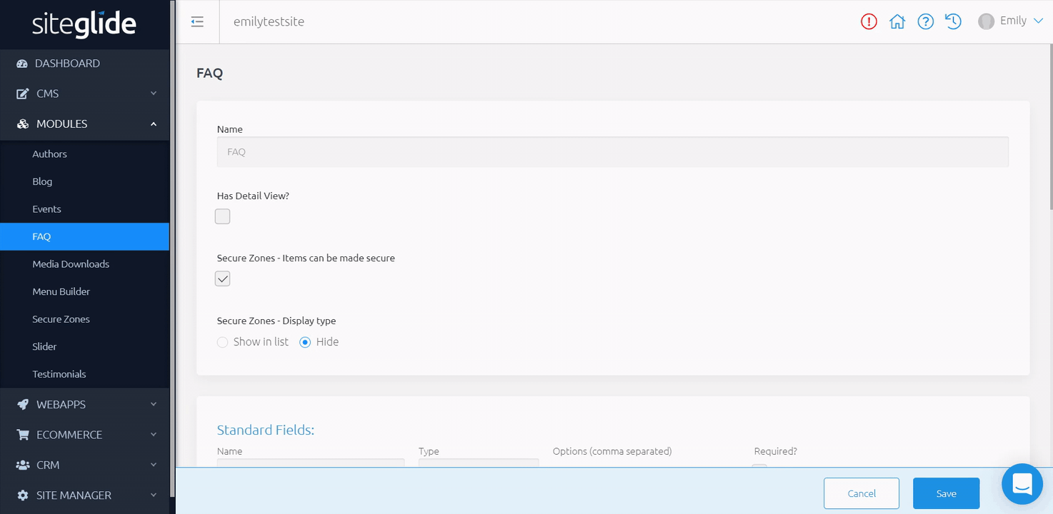 Adding Custom Fields to a Product